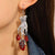 1 Pair Retro Simple Style Cool Style Geometric Skull Plating Alloy Copper Drop Earrings