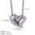 1 Pair Retro Simple Style Heart Shape Plating Stainless Steel 18k Gold Plated Ear Studs