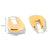 1 Pair Retro U Shape Plating Stainless Steel Gold Plated Earrings