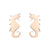 1 Pair Simple Style Animal Titanium Steel Plating Ear Studs