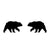 1 Pair Simple Style Animal Titanium Steel Plating Ear Studs