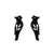 1 Pair Simple Style Animal Titanium Steel Plating Ear Studs