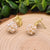 1 Pair Simple Style Bee Pearl Inlay Pearl Zircon Drop Earrings