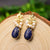 1 Pair Simple Style Bee Pearl Inlay Pearl Zircon Drop Earrings