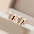 1 Pair Simple Style Butterfly Plating Titanium Steel 18k Gold Plated Ear Studs