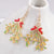 1 Pair Simple Style Christmas Tree Enamel Alloy Drop Earrings