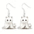 1 Pair Simple Style Classic Style Cartoon Character Arylic Drop Earrings