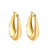 1 Pair Simple Style Classic Style Geometric Plating Stainless Steel Earrings