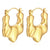 1 Pair Simple Style Classic Style Solid Color Plating Stainless Steel Gold Plated Earrings