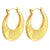 1 Pair Simple Style Classic Style Solid Color Plating Stainless Steel Gold Plated Earrings