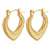 1 Pair Simple Style Classic Style Solid Color Plating Stainless Steel Gold Plated Earrings