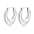 1 Pair Simple Style Classic Style Solid Color Plating Stainless Steel Gold Plated Earrings