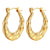 1 Pair Simple Style Classic Style Solid Color Plating Stainless Steel Gold Plated Earrings