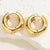 1 Pair Simple Style Commute C Shape Plating Copper 14k Gold Plated White Gold Plated Ear Cuffs