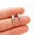 1 Pair Simple Style Flower Plating Stainless Steel Ear Studs