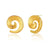 1 Pair Simple Style Geometric Plating Copper 18k Gold Plated Ear Studs