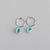 1 Pair Simple Style Geometric Plating Copper Drop Earrings