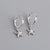 1 Pair Simple Style Geometric Plating Copper Drop Earrings