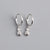 1 Pair Simple Style Geometric Plating Copper Drop Earrings