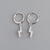 1 Pair Simple Style Geometric Plating Copper Drop Earrings