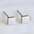 1 Pair Simple Style Geometric Square 316 Stainless Steel  14K Gold Plated Ear Studs