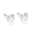 1 Pair Simple Style Geometric Sterling Silver Plating Ear Studs