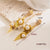 1 Pair Simple Style Heart Shape Plating Inlay Stainless Steel Artificial Pearls 18k Gold Plated Drop Earrings