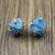 1 Pair Simple Style Irregular Inlay Gem Natural Stone Ear Studs