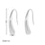 1 Pair Simple Style Irregular Stainless Steel Ear Hook