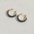 1 Pair Simple Style Round Plating Inlay Copper Zircon 14k Gold Plated Ear Cuffs