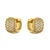 1 Pair Simple Style Solid Color Inlay Copper Zircon Earrings