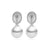 1 Pair Simple Style Solid Color Plating Copper Gold Plated Earrings