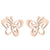 1 Pair Simple Style Solid Color Stainless Steel Plating Gold Plated Ear Studs