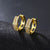 1 Pair Simple Style U Shape Plating Inlay Copper Zircon Earrings