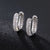 1 Pair Simple Style U Shape Plating Inlay Copper Zircon Earrings