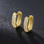 1 Pair Simple Style U Shape Plating Inlay Copper Zircon Earrings