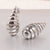 1 Pair Simple Style Water Droplets Plating Stainless Steel Ear Studs