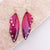 1 Pair Simple Style Wings Copper Epoxy Women's Drop Earrings