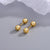 1 Pair Sterling Silver Solid Color Ear Studs