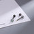 1 Pair Sterling Silver Solid Color Ear Studs