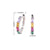 1 Pair Sterling Silver Zircon Geometric Hoop Earrings