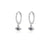 1 Pair Streetwear Devil's Eye Heart Shape Butterfly Plating Inlay Copper Zircon Drop Earrings