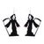 1 Pair Streetwear Geometric Skull Ghost Arylic Earrings