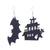 1 Pair Streetwear Geometric Skull Ghost Arylic Earrings