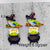 1 Pair Streetwear Halloween Pattern Arylic Drop Earrings