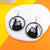 1 Pair Streetwear Halloween Pattern Geometric Arylic Drop Earrings