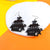 1 Pair Streetwear Halloween Pattern Geometric Arylic Drop Earrings