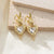 1 Pair Streetwear Heart Shape Spider Inlay Alloy Artificial Gemstones Drop Earrings