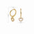 1 Pair Sweet Heart Shape Sterling Silver Inlay Zircon White Gold Plated Gold Plated Drop Earrings