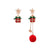 1 Pair Sweet Penguin Enamel Alloy Drop Earrings